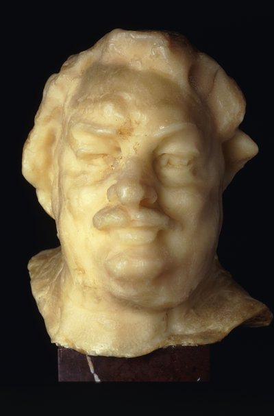 Chefe de Balzac; Tete de Balzac, 1892 de Auguste Rodin