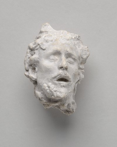 Cabeça de São João Batista, 1887. de Auguste Rodin