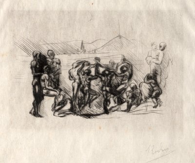 La Ronde, 1883. de Auguste Rodin