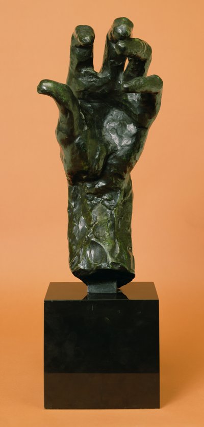 Grande mão esquerda (bronze) de Auguste Rodin
