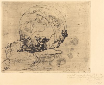 Amor Girando o Mundo de Auguste Rodin