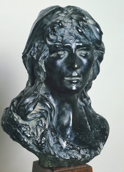 Mignon (Retrato de Rose Beuret), de Auguste Rodin (1840-1917), retrato de Auguste Rodin