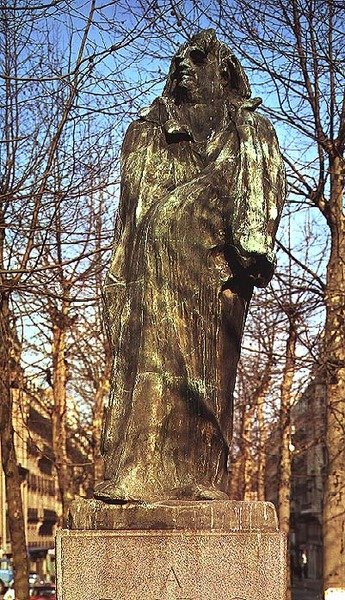Monumento à Honra de Balzac (1799-1850) (bronze) de Auguste Rodin