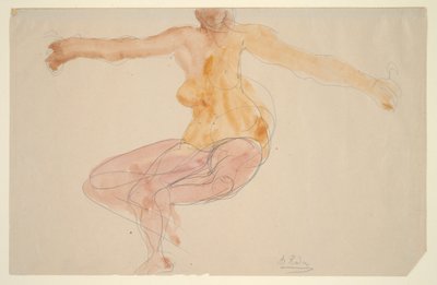 Dança Nua de Auguste Rodin