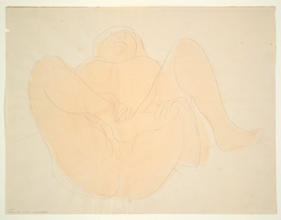 Nua Feminina Reclinada de Auguste Rodin