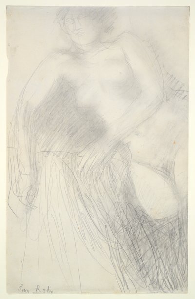 Nua Feminina Reclinada de Auguste Rodin