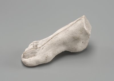 Pé Direito, possivelmente 1880. de Auguste Rodin