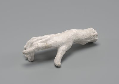 Mão Direita, possivelmente 1880. de Auguste Rodin