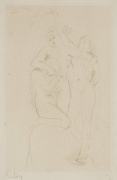 Almas no Purgatório de Auguste Rodin