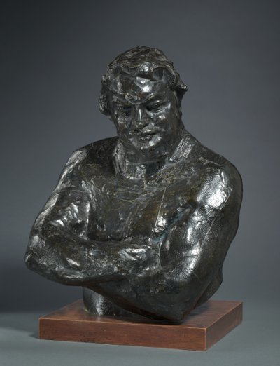 Estudo de Honoré de Balzac, 1891-92 de Auguste Rodin