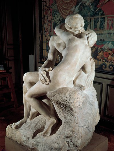 "O Beijo" 1888-1898 (mármore) de Auguste Rodin