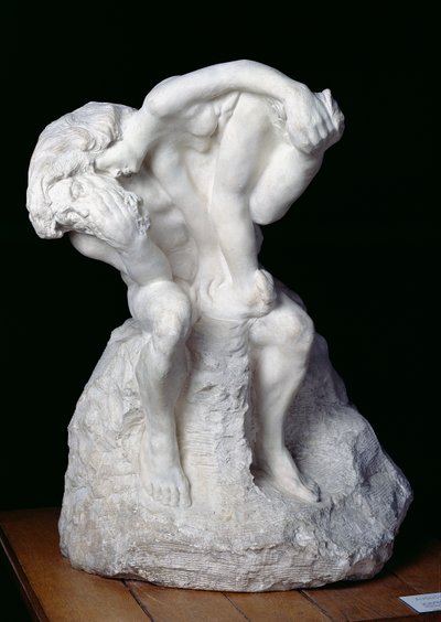 O escultor e sua musa, 1895 de Auguste Rodin