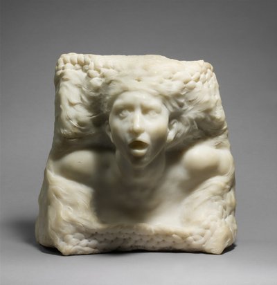 A Tempestade, c.1908 (mármore) de Auguste Rodin