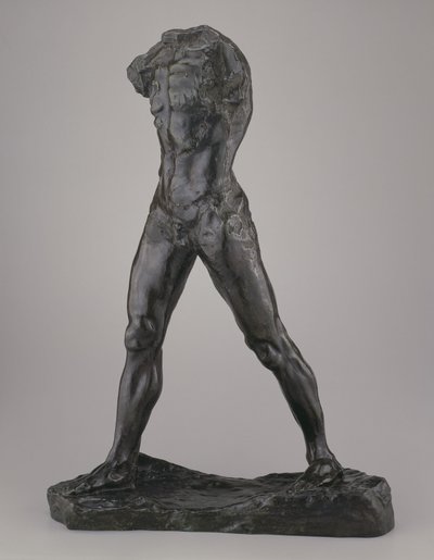 O homem que caminha de Auguste Rodin