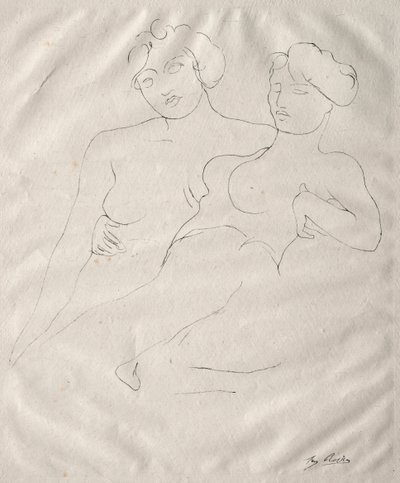 Duas figuras. de Auguste Rodin
