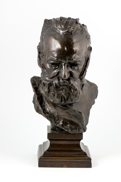 Victor Hugo (fundido em bronze após o original de 1886) (bronze) de Auguste Rodin