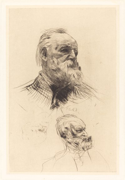 Victor Hugo, Três Quartos de Auguste Rodin