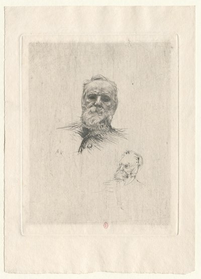 [Victor Hugo, de face] de Auguste Rodin