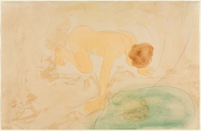 A Reflexão, c. 1900-10. de Auguste Rodin Hand B