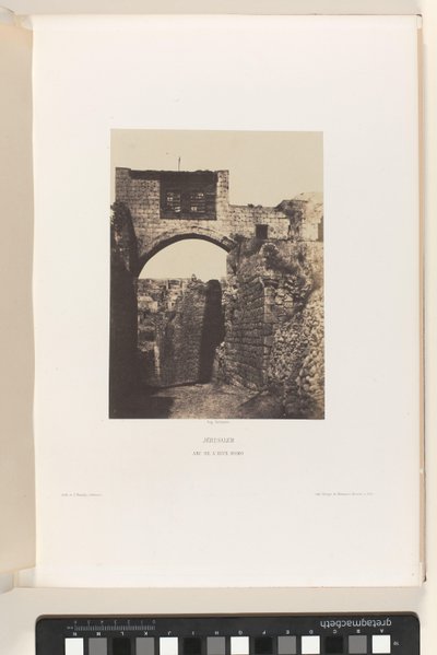 Boog van Ecce Man, Jeruzalem Jerusalém Arc de l