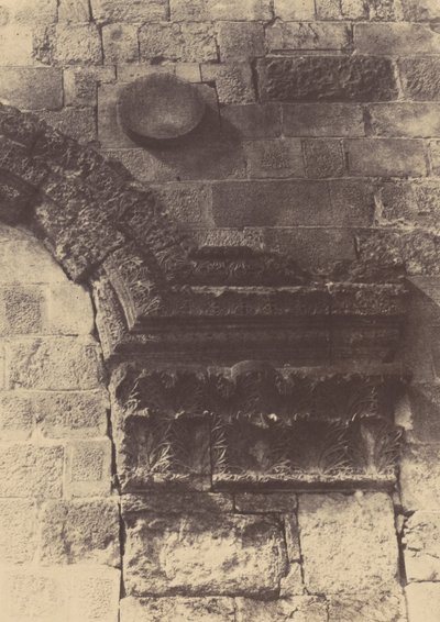 Jerusalém. Cerco do templo. Detalhes da Golden Gate de Auguste Salzmann