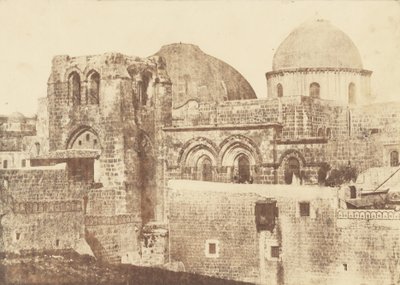 Jerusalém. Santo Sepulcro. Vista geral 2 de Auguste Salzmann