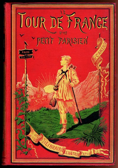 O Tour de France de um pequeno parisiense por Constant Amero, cerca de 1880 - 1885 (ilustração) de Auguste Souze