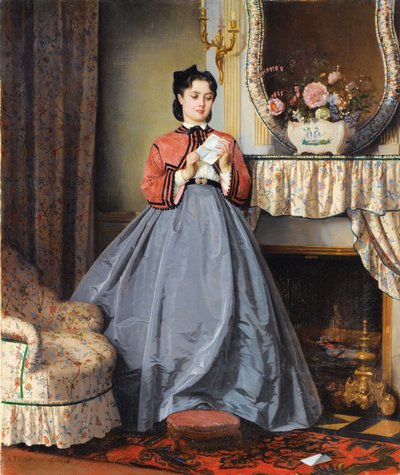 A carta de amor de Auguste Toulmouche