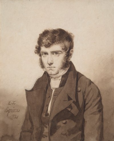 Sem título (Retrato do Artista de Auguste Xavier Leprince
