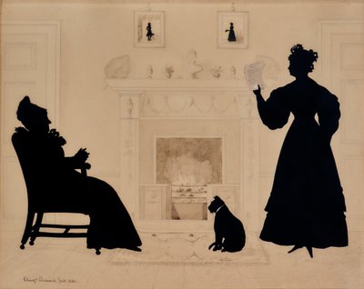 Silhuetas de Augustin Amant Constant Fidele Edouart