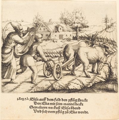 Elias unge Eliseu de Augustin Hirschvogel