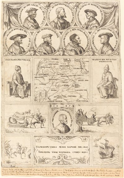 Sigismundo de Herberstein, 1548. de Augustin Hirschvogel
