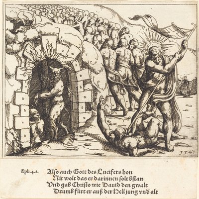 A Tortura do Inferno de Augustin Hirschvogel