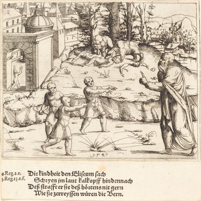 O Assassinato dos Filhos de Betel de Augustin Hirschvogel