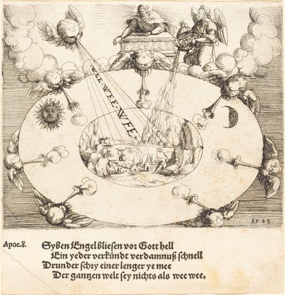 A Abertura do Sétimo Selo de Augustin Hirschvogel
