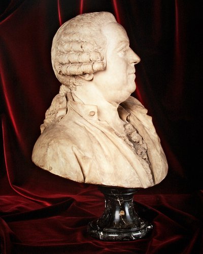 Retrato pensado para ser Louis-Pierre-Sebastien, Marshall de Sainscy de Augustin Pajou
