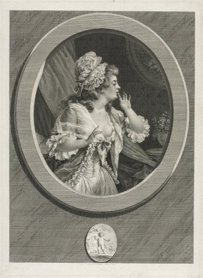 Seja pelo menos discreto e você pode contar comigo, 1789. de Augustin de Saint Aubin