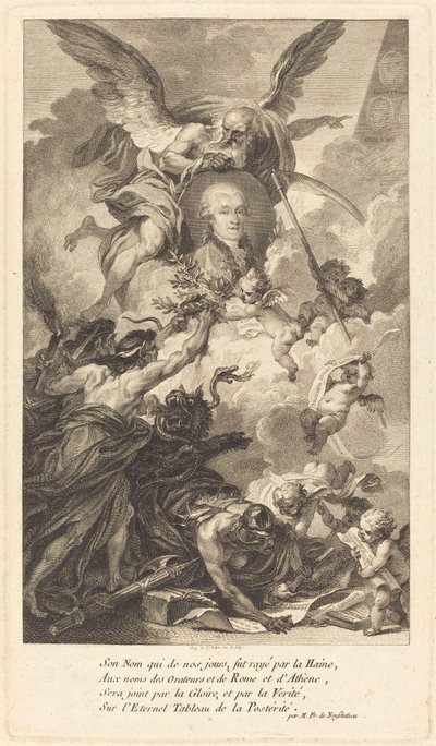 Simon-Nicolas-Henri Linguet de Augustin de Saint Aubin