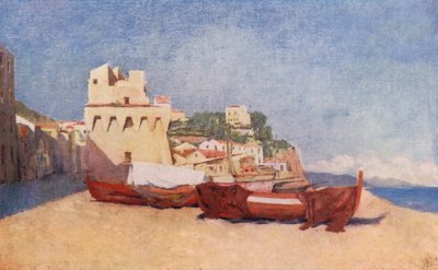 Vietri (litografia a cores) de Augustine Fitzgerald