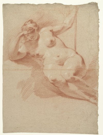 Nua Feminina Reclinada de Augustinus Terwesten (I)
