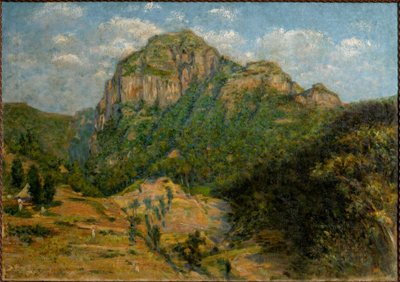 Paisagem Africana (óleo sobre tela), cm 79 x 112,5. de Augusto Valli