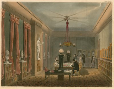 Biblioteca de Ackermann para obras de arte de Augustus Charles Pugin