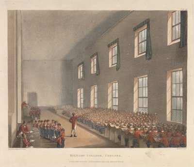 Colégio Militar, Chelsea de Augustus Charles Pugin
