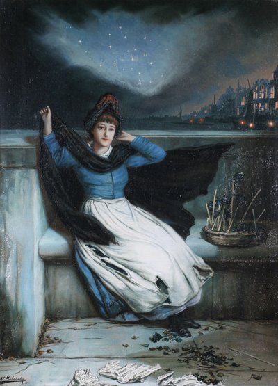 O fecho do dia - Esgotar de Augustus Edwin Mulready