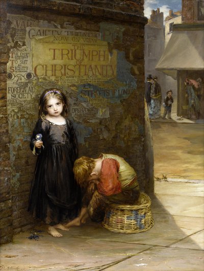 Sem preocupações de Augustus Edwin Mulready