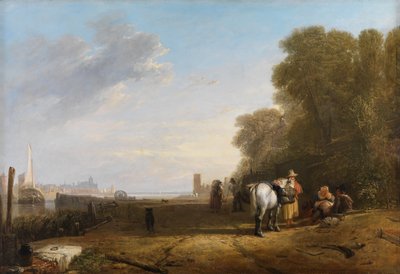 Uma Cena na Holanda de Augustus Wall Callcott
