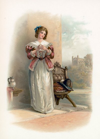 Anne Page das Esposas Merry de Windsor de Augustus Wall Callcott