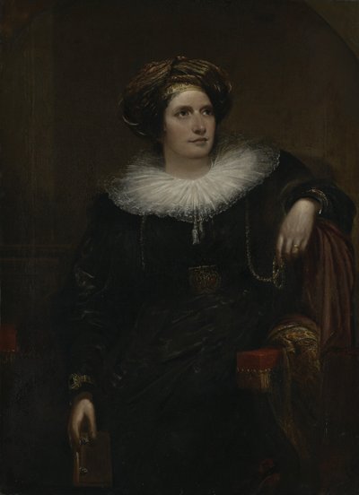 Lady Maria Callcott, nascida Dundas (1785-1842), autora e viajante de Augustus Wall Callcott