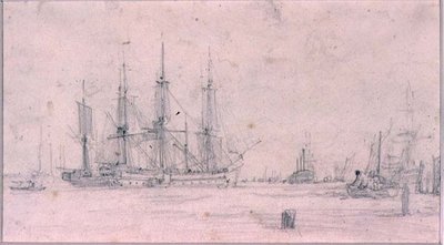 Estudos de Composição (desenho) de Augustus Wall Callcott