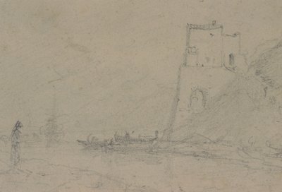 Estudos de Composição (desenho) de Augustus Wall Callcott